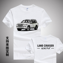Rand cool Luze Auto Club uniform T-shirt short-sleeved mens summer new name car clothes T-shirt custom t-shirt
