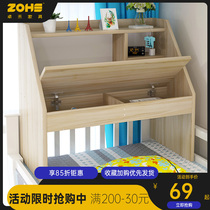Bed desk computer desk College student dormitory upper bunk bed table simple hanging table dormitory study small table