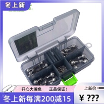 iLURE Alua reinforced blood groove lead hook 3 5 5 7 10g Soft Bait special primary color Luya hook set