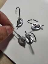 Tumbler Lead Head Hook Blood Tank Hook Lujah Anti-Hanging Bass Fish Mandarin Fish Teething Soft Worm Lead Head Hook 5 Only Clothing