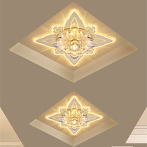  Crystal aisle light Corridor light Living room color embedded entrance foyer Home light spotlight led colorful downlight
