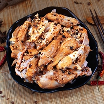 De City Five Sesame Oil Chicken 500g Off-Bone Pickpocketing Chicken Hand Ripping chicken Shandong Texan brine cooked Cooked Chicken snacks