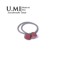 Headrope Hairband Hair Corset Rubber Band Korean hipster Simple Personality Pony Tail Square Cute Hair Headwear