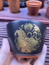 Straight Play Drain Boutique Sketching Masters Cup Finishwork Full Hand Teacup Tea Drinking Cup