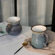 Cup Creative Personality Day Style Cups Men Brief Ceramics Big Water Glasses Mark Cups Coffee Milk Tea Cup Lovers