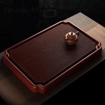 TOUCH MISS Bakelite tea tray 32 German bakelite solid wood tea table Office household light luxury tea set