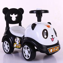 Childrens car twisting and twisting car slip wagon with music light mute wheel 1-4-year-old baby slide toy