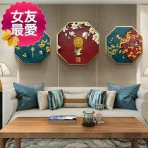 New Chinese entry into the door Living room Xuanguan Decorative Painting China Wind Wall-mounted Painting Restaurant Dining Hall F Background Wall Genesis