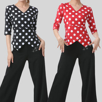 2020 New Yue camping sailor dance costume female summer V-collar fruit not small Prince with jitterba dance