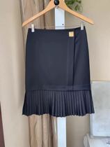  Spot S 19 autumn all-match thin bag hip pleated skirt SFWH98903L WH98903L