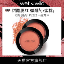  (set)wet n wild wet and wild natural vitality wnw monochrome blush nude makeup net red rouge 2 pieces