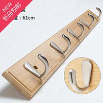 Hanging hanger wall-mounted wall Clothes hat-on-the-door rear shelf Bedroom clothes hook into the door wall wall-mounted clothes