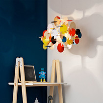 Nordic Bedrooms Cartoon Childrens Room Chandelia Modern Creative Personality Kindergarten Color Decorated Building Blocks Chandelia