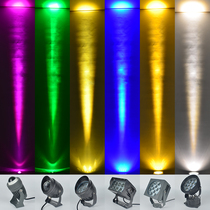 led beam of light spotlight outdoor waterproof super bright strong light remote Roman light column signboard exterior wall flood light