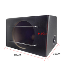 Car audio subwoofer speaker 12 inch subwoofer wooden box MDF empty box bass empty wooden box