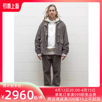 Japan UNUSED NO 30 LAMP CORE SUEDE RETRO HUNTING JACKET TURD COLLAR MALE COAT JAPAN SYSTEM