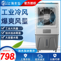 Shanghai Daffodil industrial cold fan Large air volume large air conditioning fan Commercial industrial fan plus water ice mobile air cooler