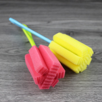 Glass cleaning brush long handle brush Cup brush Cup brush long bottle Tea Cup brush wash cup sponge brush kitchen brush