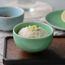Celadon creative tableware 4 inch Chinese style eating bowl Ceramic rice bowl small bowl Arhat bowl single household