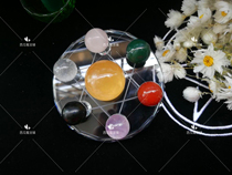 The Altar Swing Piece Natural Powder Crystal Purple Crystal Seven Color Crystal Seven Star Formation Sizes Customizable