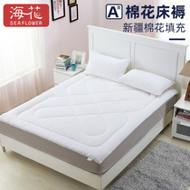 Cotton mattress student bed dormitory cushion Mat 1 5 1 8m single double bed cotton wool thick mattress soft mattress