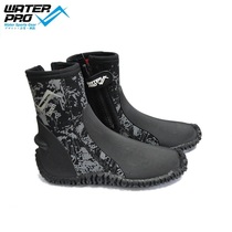 Waterpro surfing scuba diving beach snorkeling wading sand-proof anti-cutting non-slip shoes thick-soled boots sea boots