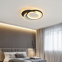 Nordic style led bedroom lamp minimalist creative circle ins art modern romantic minimalist Tmall Genie ceiling lamp