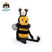 2020202020jellycat New elegant queen bee accompany children plush toy doll