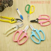 U-shaped color transparent with lid scissors cross-stitch embroidery scissors safety small gauze spring horticultural scissors