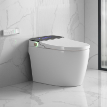 German YGE smart toilet automatic flip cover no water pressure limit silent automatic flushing integrated toilet
