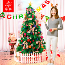 Hua Chi 1 2-1 8 m Korean pine needle encrypted luxury Christmas tree package mall Christmas scene layout
