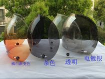 Motorcycle sports car helmet Torc three-button lens retro helmet bubble lens