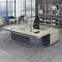  General managers desk Supervisors desk Simple modern bosss desk and chair combination Presidents desk Atmospheric class desk office furniture