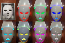 LED Color Light Beauty Mask Instrument Home Photon Tender Skin Beauty Instrument Seven Color Light whitening Pale Acne mask