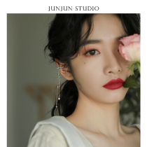 JUNJUN Too Fairy GENTLE FLOW Temperament Freshwater Pearl Earbone Clip Ear Clip Without Earhole American 14k Bag