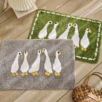 (Bruroman rhymes) toilet absorbent ground mat bathroom bedroom door doormat bathroom toilet carpets