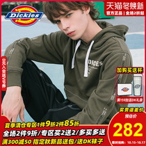 Dickies print webbing hooded sweater autumn new mens terry cloth long sleeve top 8043 Y B