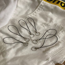 Mobile phone chain accessories small lanyard ring black rope length about 6cm small black rope doll rope