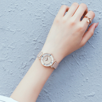 Julie time watch female simple temperament womens atmospheric retro waterproof girl watch steel belt student waterproof watch