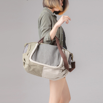 Fashion canvas bag retro handbag bag large capacity travel bag Han bag Han-style single shoulder bag