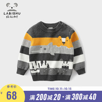 Price 89 Rabbi Tree Childrens Wear Boys Sweater Pullover Autumn Winter 2021 Childrens Knitting Baby Sweater