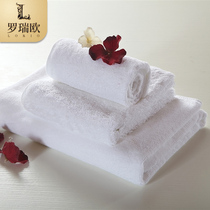 Hotel towels for all cotton adult washing towel thickening water absorbing childrens household white large towel beauty salon