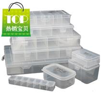 Transparent screw box hardware storage box tool large plastic tool parts Box c screw electronic components