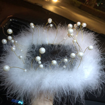 Car anti-sliding car interior car plate perfume mobile phone fittings center control instrument table feather mat