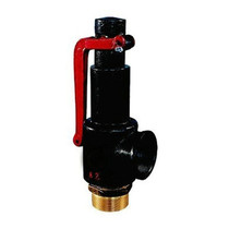 Micro-opening cast iron safety valve A27W-10T screw safety valve DN15 DN100 with handle