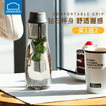 Music buckle flagship store Sports Cup female students portable hand cup plastic cup summer simple accompanying Cup