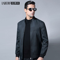 Labov jacket male middle-aged man free of hot business casual jacket 2022 flipped autumn sweaters for mens clothes
