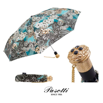 Pasotti Italy Clear Umbrellas Artisanal Umbrella Import Lady Gift Printed Lace Crystal Flow Sufold Umbrella