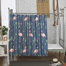 Bed bedside curtain bedroom dust-proof boy bed curtain girl students up and down in dorm room college student single-person shading