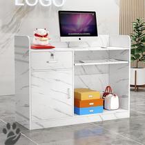 Bar Desk Collection Silver Desk Small Retro Fruit Industrial Wind Cabinet Table Milk Tea Shop Creative Wine Cabinet Combined Hairdressers Corner